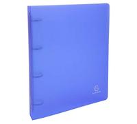 Exacompta - 51369E - 1 Raccoglitore Chromaline - 4 Anelli Tondi 30 mm - Dorso 40 mm - Polipropilene Traslucido 0.7 mm - F.to Esterno 26.8x32 cm per A4 Maxi - 5 Colori Random