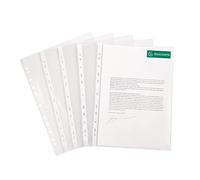 Exacompta 5150E Buste, formato A4, Trasparente, 30.50 x 23 x 0.70 cm, Confezione da 50 buste