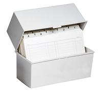 Exacompta 51640D Schedario, Grigio Chiaro, 6.5 x 12 x 10