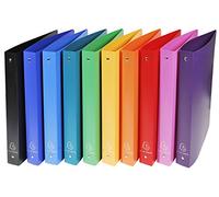 Raccoglitore 4 Anelli PP opaco A4 diametro 30 mm. Colori Assortiti (conf. 20 Pz)