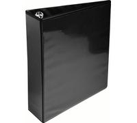 Exacompta - 51845NE - 1 Raccoglitore Personalizzabile Kreacover - 4 Anelli a D 60 mm - Copertina Foderata PP con Tasca Fronte/Dorso/Retro - Dorso 90 mm - F.to Esterno 30x32 cm per A4 Maxi - Nero