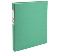 Exacompta - 51983E - 1 Raccoglitore Foderato in Cartoncino Bicolore Riciclato Forever - 4 Anelli Tondi 30 mm - Dorso 40 mm - F.to Esterno 26x32 cm per A4 - Colore Verde Scuro