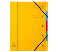 Exacompta 5205E Classificatori a Soffietto, Interno, 32 x 24 x 0.40 cm, Multicolore