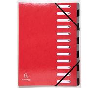 Exacompta 53925E cartella Cartone Rosso A4 - NUOVO