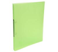 Exacompta - 54163E - 1 Raccoglitore Chromaline - 2 Anelli Tondi 15 mm - Dorso 20 mm - Polipropilene Traslucido 0.5 mm - F.to Esterno 25x32 cm per A4 - Colore: Verde