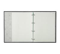 Exacompta -5417E- Ricarica 100 fogli A4 con Folio da 1 a 100 per inventario perforazione 4 fori con angoli quadrati per libri Inventario Exacompta 500E/510 E