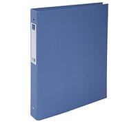 Exacompta - 54222E - 1 Raccoglitore Clean'Safe - Cartoncino Foderato antibatterico - 2 Anelli Tondi 30 mm - Dorso 40 mm - F.to Esterno 26x32 cm per A4 - Colore Blu