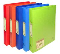 Exacompta - 542570E - 1 Raccoglitore Polipropilene Riciclato 0.7 mm Forever PP - 2 Anelli Tondi 30 mm - Dorso 40 mm - F.to Esterno 26.8x32 cm per A4 Maxi - 4 Colori Random