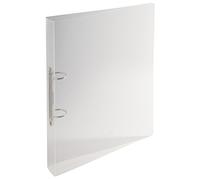 Exacompta - 54342E - 1 Raccoglitore Polipropilene Cristallo Rigato 0.7 mm Crystal Colours - 2 Anelli Tondi 30 mm - Dorso 40 mm - F.to Esterno 26.8x32 cm per A4 Maxi - Colore: Cristallo