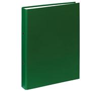 Exacompta - 54373E - 1 Raccoglitore Rigido Foderato Polipropilene - 2 Anelli Tondi 30 mm - Dorso 40 mm - Dimension Esterne 26x32 cm per Formato A4 - Colore Verde