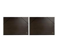 Exacompta 548000E Cartelle Porta Disegni, nero (Confezione da 2)