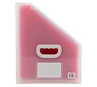 EXACOMPTA - 55598E - Classificatore portariviste Crystal - 12 tasche - PP - 26.5x32.5 cm - Exacompta - 82469 - Conf. da 1 Pz. - 55598E