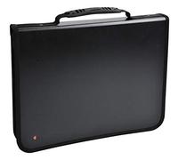 Conferenziere con meccaniscmo Exafolder - PPL - 4 anelli 30 mm - nero - Exacompt