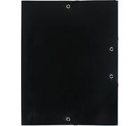 CARTELLA PPL CON ELASTICO 24x32CM NERO EXACOMPTA (Conf.30)