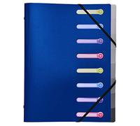 Exacompta 56180E Classificatori con Punti Metallici, 25x32 cm, Multicolore