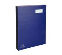 EXACOMPTA - 57022E - Libro firma - 20 pagine 24 X 35 cm - blu - Exacompta - 102324 - Conf. da 1 Pz.
