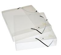 Exacompta 5962E Scatole Archivio, 24x32 cm, Cristal