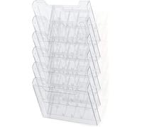 Exacompta 64258D Espositore, Cristallo, 11.3 x 32.7 x 52.3