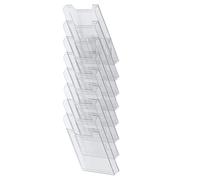 Exacompta 64858D Espositore da parete 15,50 x 23,90 x 81,70 cm Cristal