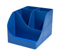 EXACOMPTA - 69504D - Portapenne Pen Wave Bee Blue - 15,5 x 11,9 x 10,9 cm - blu navy - Exacompta - 101448 - Conf. da 1 Pz.