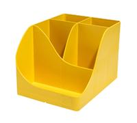 EXACOMPTA - 69508D - Portapenne Pen Wave Bee Blue - 15,5 x 11,9 x 10,9 cm - giallo zafferano - Exacompta - 101447 - Conf. da 1 Pz. - 69508D