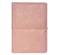 Exacompta - 74627E - Organizzare Exatime SAD17 light Meline - Coperta materiale tocco morbido marcatura rame chiusura con elastico - 14 cm x 19 cm - Settembre 2022 - Dicembre 2023 - Colore melone