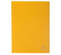 Exacompta - Rif. 85109E - Cartone da 8 proteggi-documenti OPAK - 100 buste grana antiriflesso - 200 viste - per formato A4 - dimensioni 24 x 32 cm - copertina in polipro morbida - colore giallo