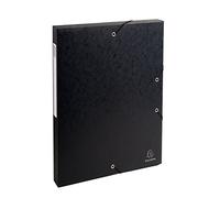 Exacompta 8 scatole archivio Exabox A4 dorso 2,5 cm nero