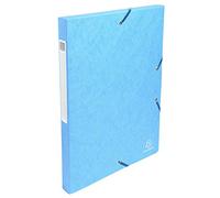 Exacompta 8 scatole archivio Exabox A4 dorso 2,5 cm turchese