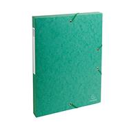 Exacompta 8 scatole archivio Exabox A4 dorso 2,5 cm verde