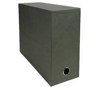 Exacompta 83143E Scatola per progetti Dorso 120mm NATURAL verde