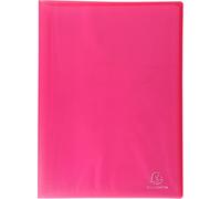 Exacompta 85365E Chromaline Polypropylene Document Cover 60 visualizzazioni, A4, Rosso, Confezione da 4