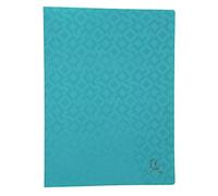 Exacompta 85520E - Cartellina portadocumenti in polipropilene semi-rigido con tasche interne lisce ad alta trasparenza e 100 facciate, formato A4, colore copertina casuale