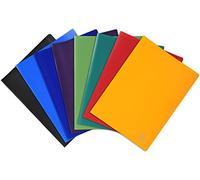 Exacompta 8570E 70 tasche in morbida polipropilene per porta opaca, formato A4, Colori assortiti, confezione da 8 pezzi