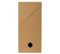 Exacompta 89428E Scatola per progetti Dos de 9 cm carta marrone