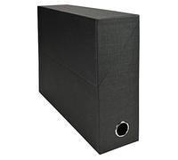 (TG. Dos de 9 cm) Exacompta 89521e Scatola Trasferimento toilée 9 cm nero - NUO