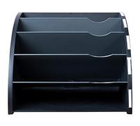 Classificatore ergonomico 5 scomparti The Corner - Nero - Exacompta