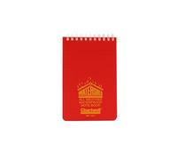 Exacompta Chartwell 2291Z - Blocco note tascabile impermeabile per tutte le stagioni (50 pagine) - 156 x 101 mm di dimensioni, righe a righe - adatto per l'uso in condizioni di bagnato