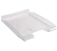 Exacompta Cod. 11423D 1 vaschetta portacorrispondenza COMBO MINI - dimensioni 34,7X25,5X3,8cm - per documenti in formato A4+ - colore cristal - capacità 250 fogli
