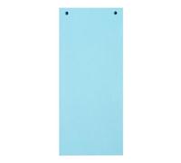 Exacompta 13415B Divisori e Segnaletica, 10x24 cm, Blu