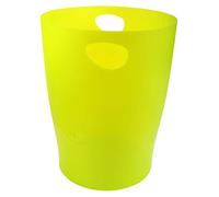 Exacompta Cestino gettacarta 45381D - Verde anice traslucido - 26,3 x 26,3 x 33,5 cm