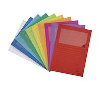 Cartelline con finestra Exacompta Forever® A4 cartoncino 120 g/m² assortiti con