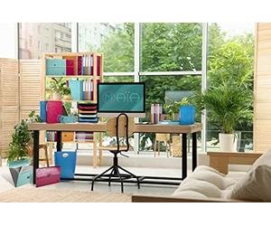 Exacompta - Cod. 88730E - 1 portalistino in polipropilene rigido riciclato Maïa -30 tasche - A4 - Colore casuale