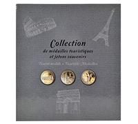 Exacompta cod. 96113E-1 Album da Collezione per 50 medaglie turistiche-25,5x28cm-Grigio, Colore Grigio Scuro, 25,5x28 cm, 96113E
