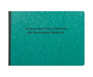 Exacompta Cod. 9620E 1 quaderno per il registro delle entrate e delle uscite per le libere professioni 80 pagine numerate 270X380mm