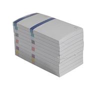 Exacompta - Rif. 96399E - Confezione da 10 blocchi venditori, 100 fogli numerati da 1 a 100, 2 coupon 1 staccabile, per kermesse, lotteria, lotteria, lotteria, lotteria, formato 6,6 x 13,5 cm,