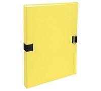 Exacompta Forever 38006H - Cartella con dorso, Carta, Formato A4, Giallo, 24 x 3