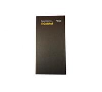 Exacompta Guildhall Essentials GES6221Z - Libro contabile singolo, 30 x 15 cm, 192 pagine di carta prestampata da 80 g/m², per ricevute, spese, riepiloghi