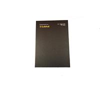 Exacompta Guildhall Essentials GES6421Z - Libro contabile singolo per conti contanti, formato A4, 297 x 210 mm, 192 pagine di carta prestampata da 80 g/m², per ricevute, spese, riepiloghi