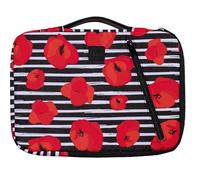EXACOMPTA Housse Informatique, Copertura del Computer Unisex-Adulto, Papavero